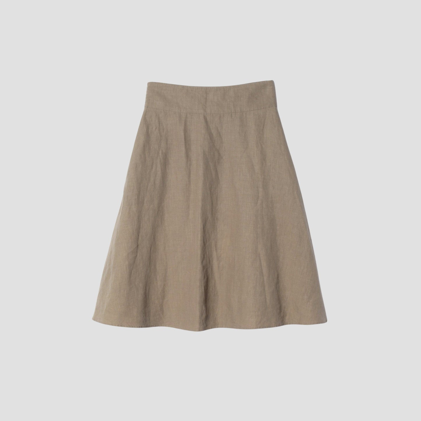 HIGH DENSE LINEN SKIRT