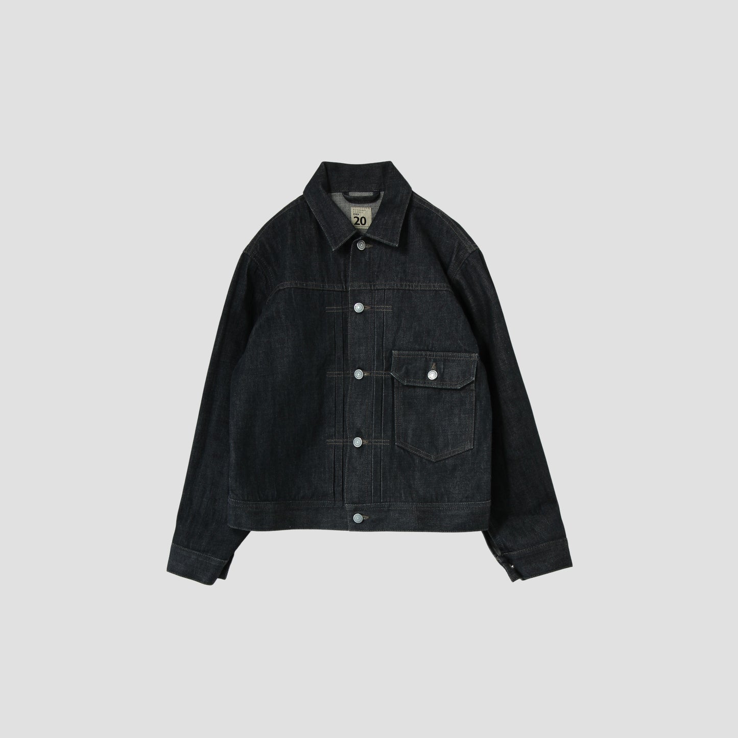 ORGANIC COTTON DENIM BLOUSON