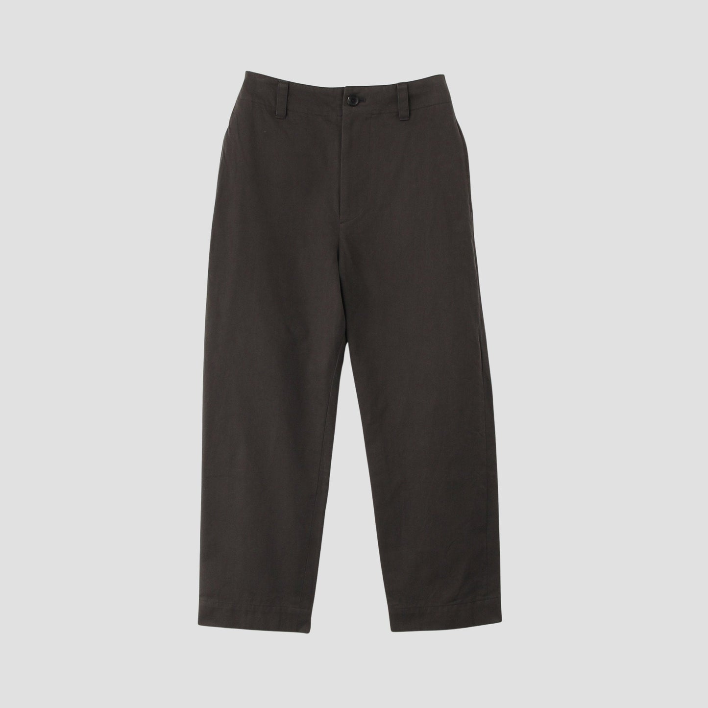 COTTON TWILL TROUSERS