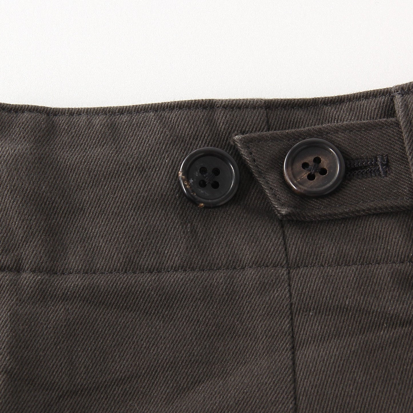 COTTON TWILL TROUSERS