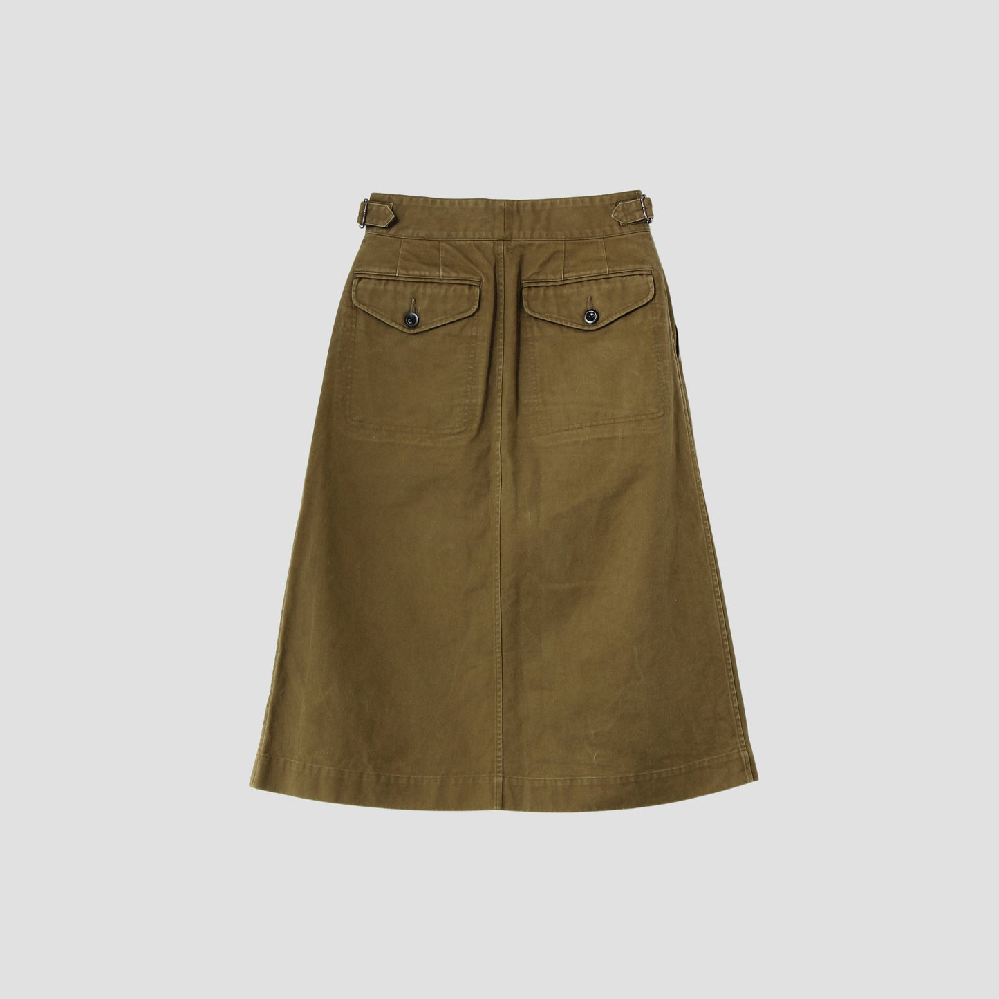 JAPANESE COTTON LINEN DRILL SKIRT