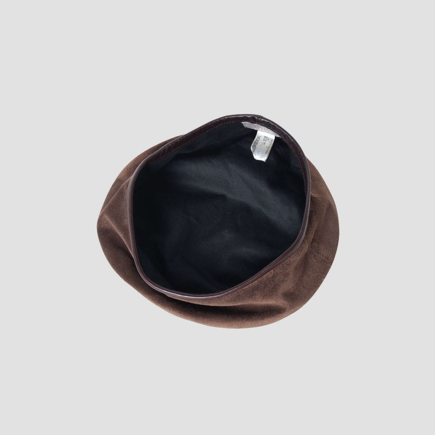 SUEDE BERET HAT