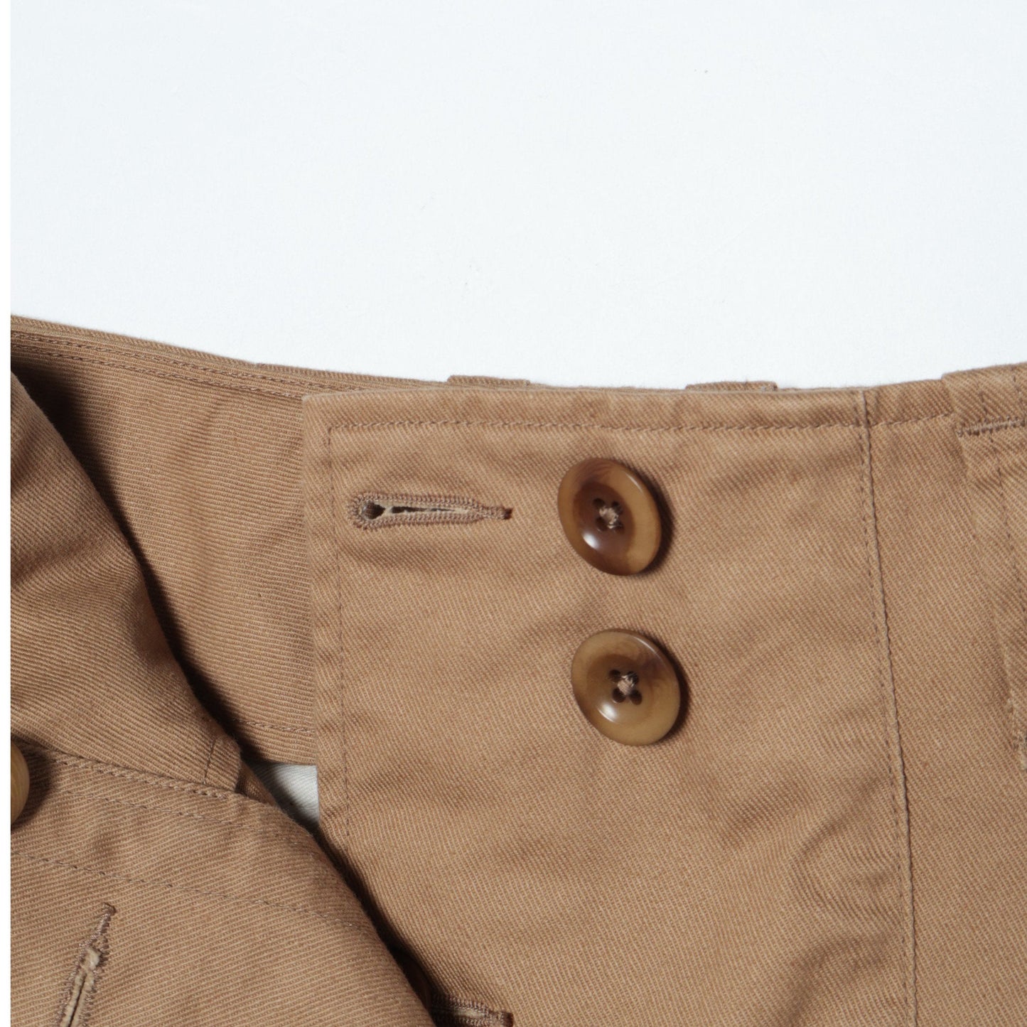 JAPANESE COTTON LINEN DRILL SKIRT