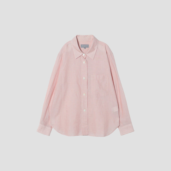 DOUBLE STRIPE COTTON CASHMERE SHIRT