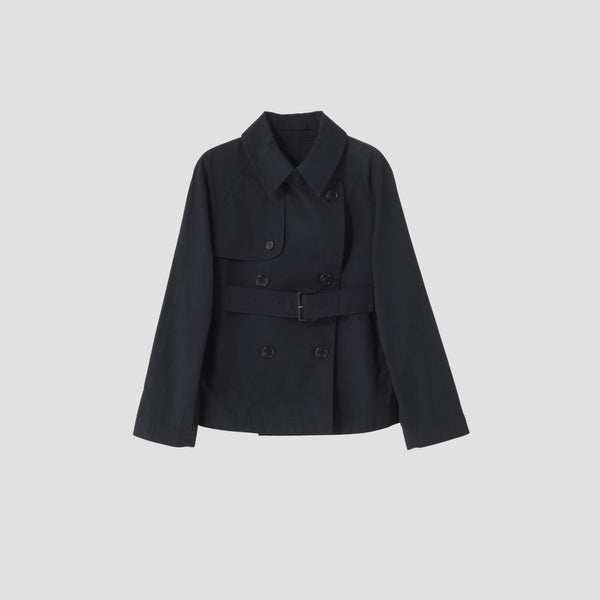 COMPACT COTTON TWILL COAT