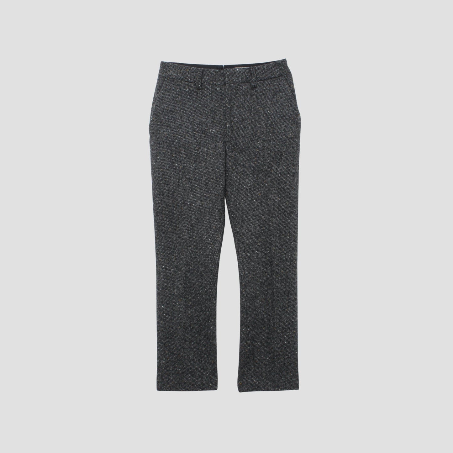 WOOL TWEED TROUSERS