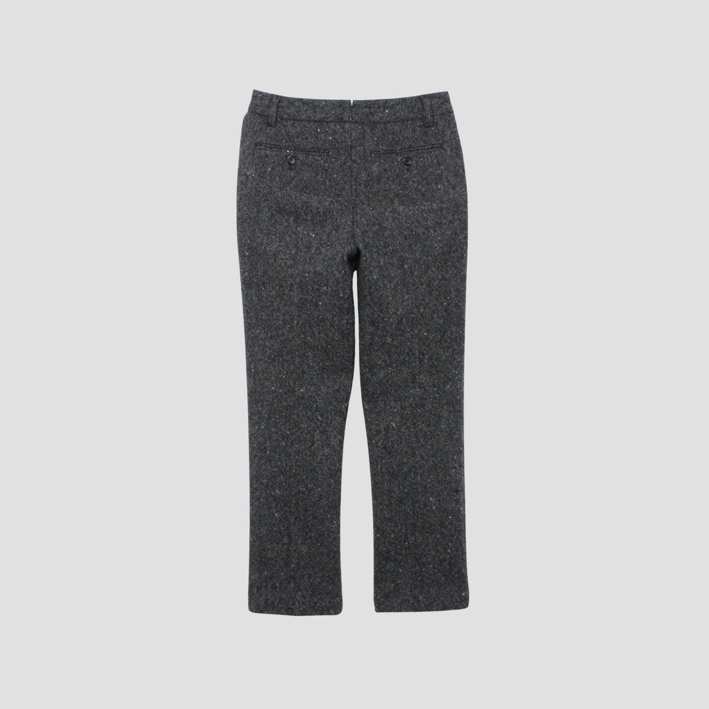 WOOL TWEED TROUSERS