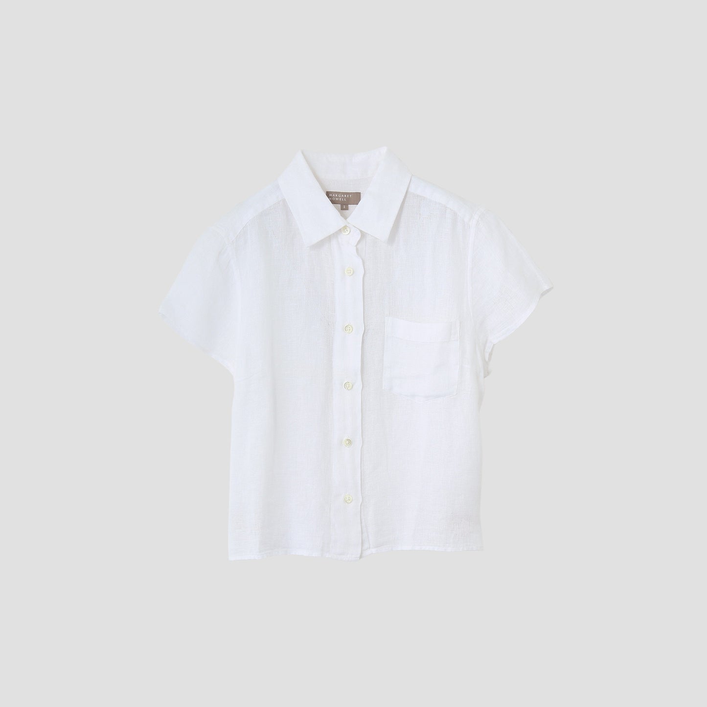 LINEN OPEN WEAVE  SHIRT