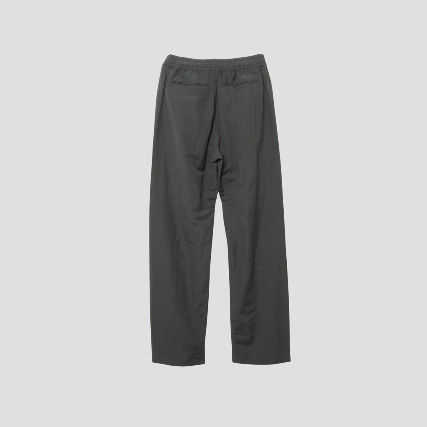 YARN DYED WOOL LINEN TROUSERS