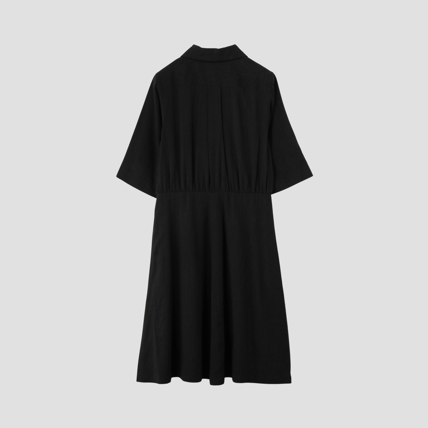 LINEN SILK DRESS