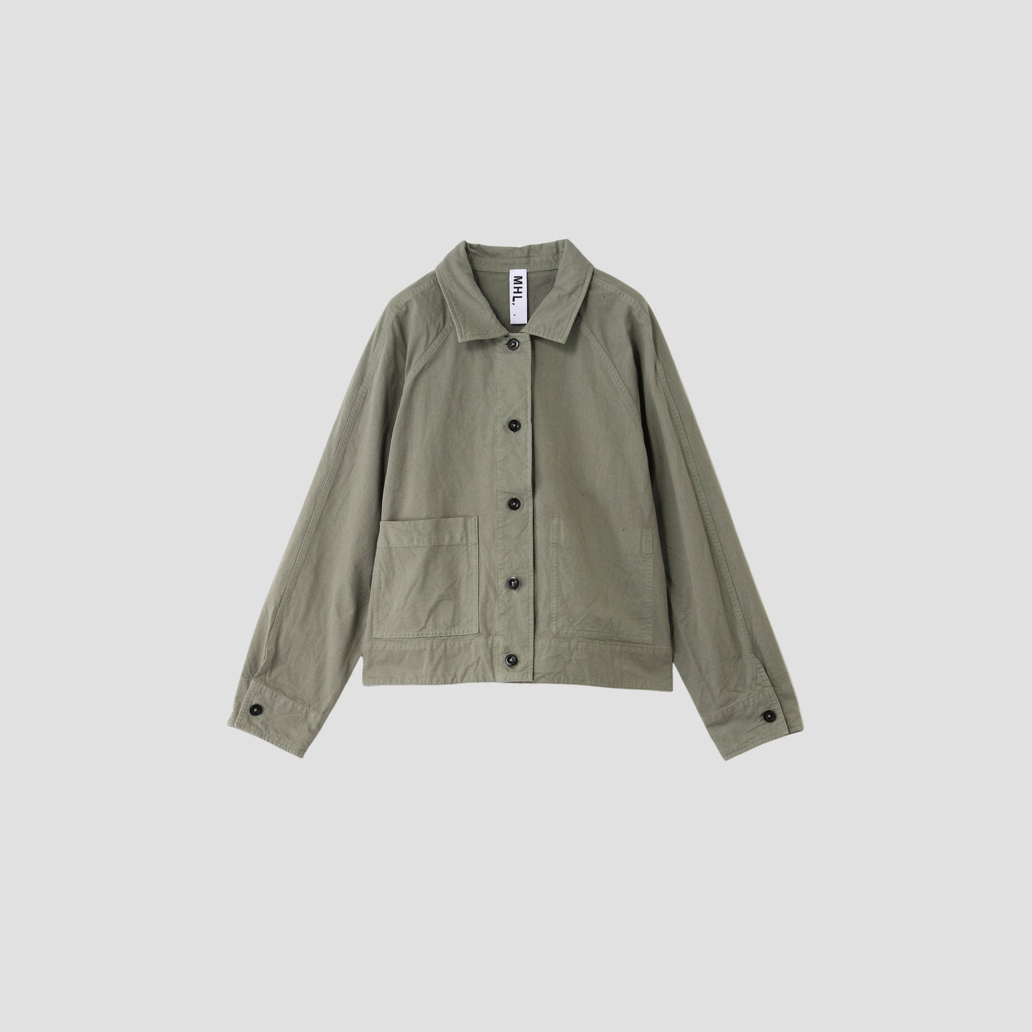 UPCYCLING COTTON TWILL BLOUSON