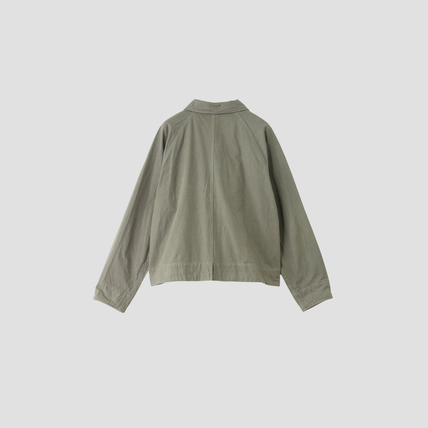 UPCYCLING COTTON TWILL BLOUSON