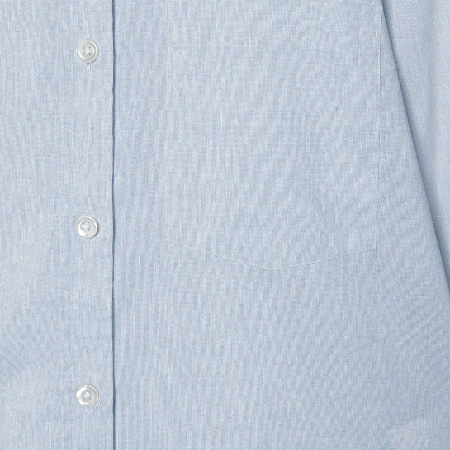 END ON END COTTON LINEN SHIRT
