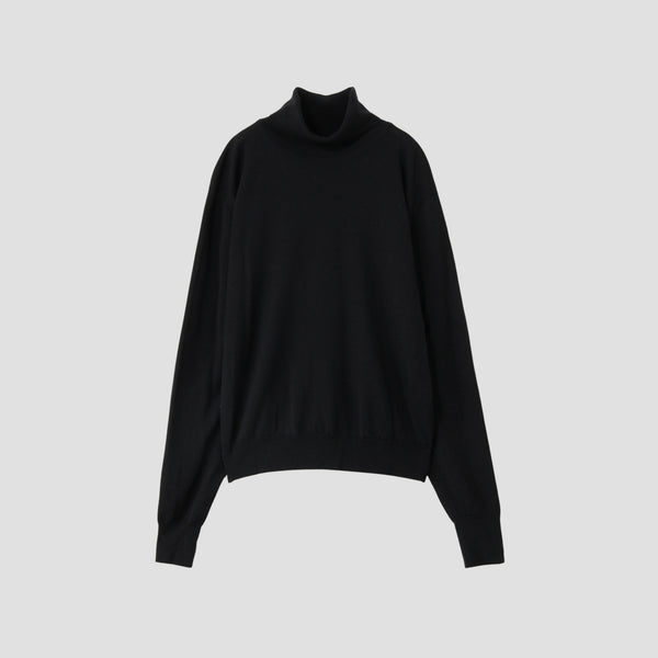 WOOL TURTLE NECK KNIT
