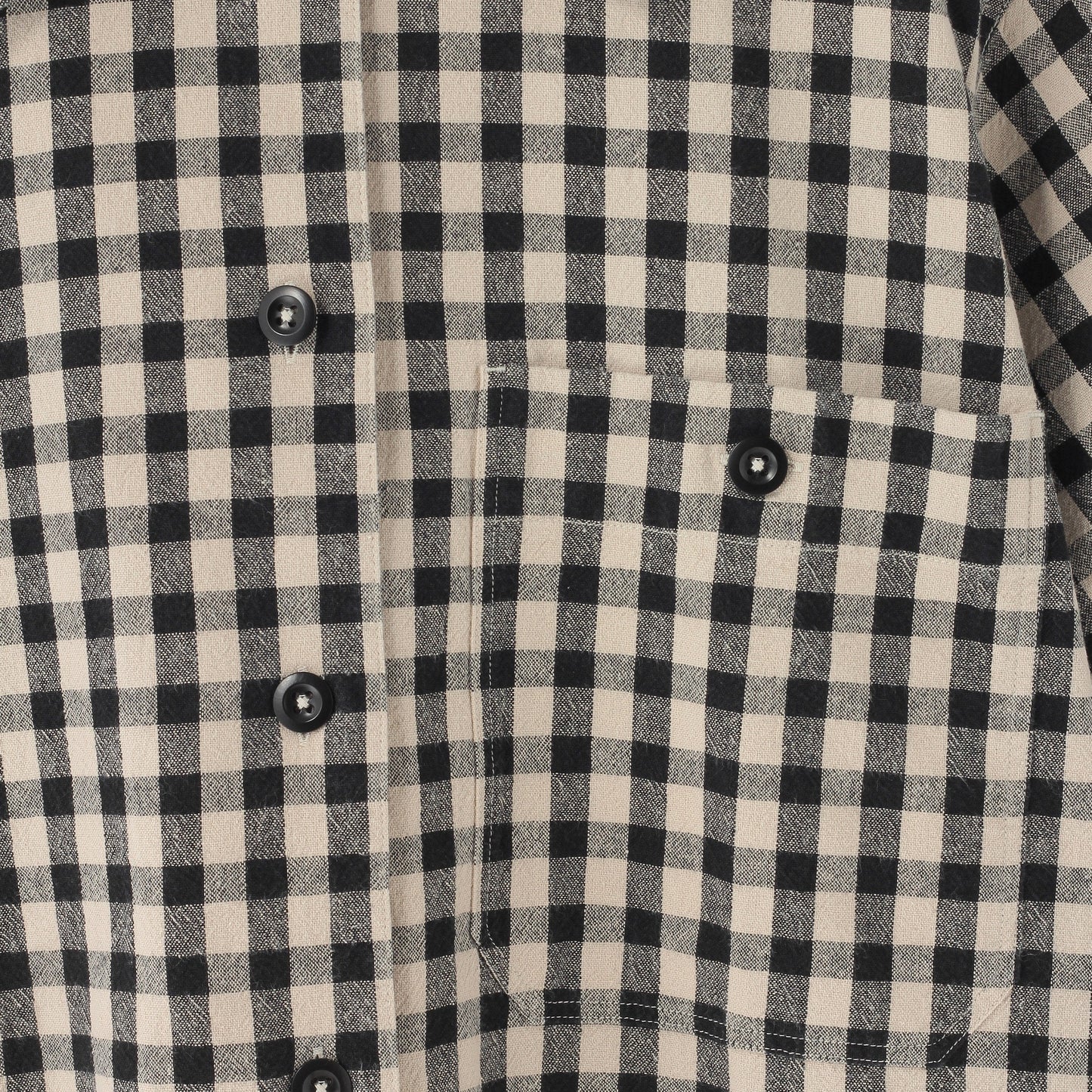NATURAL COTTON GINGHAM SHIRT