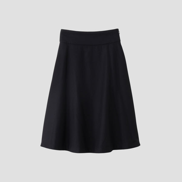 FINE WOOL FLANNEL SKIRT