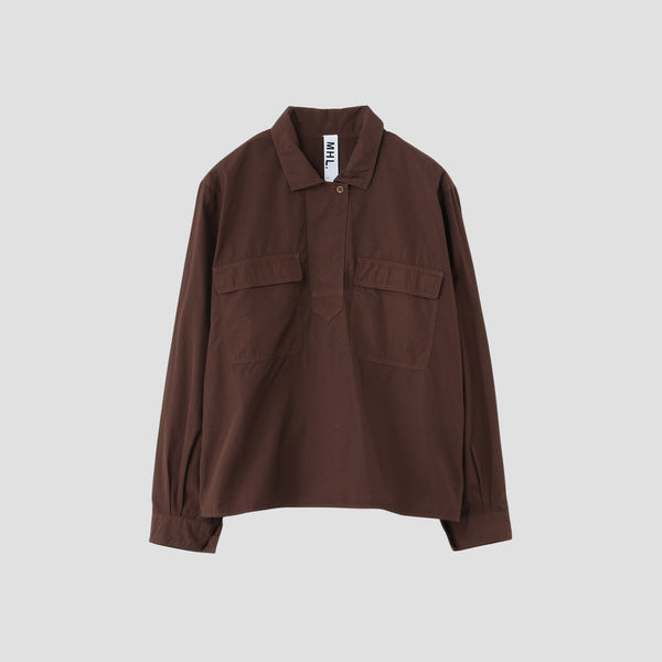 COMPACT COTTON POPLIN SHIRT