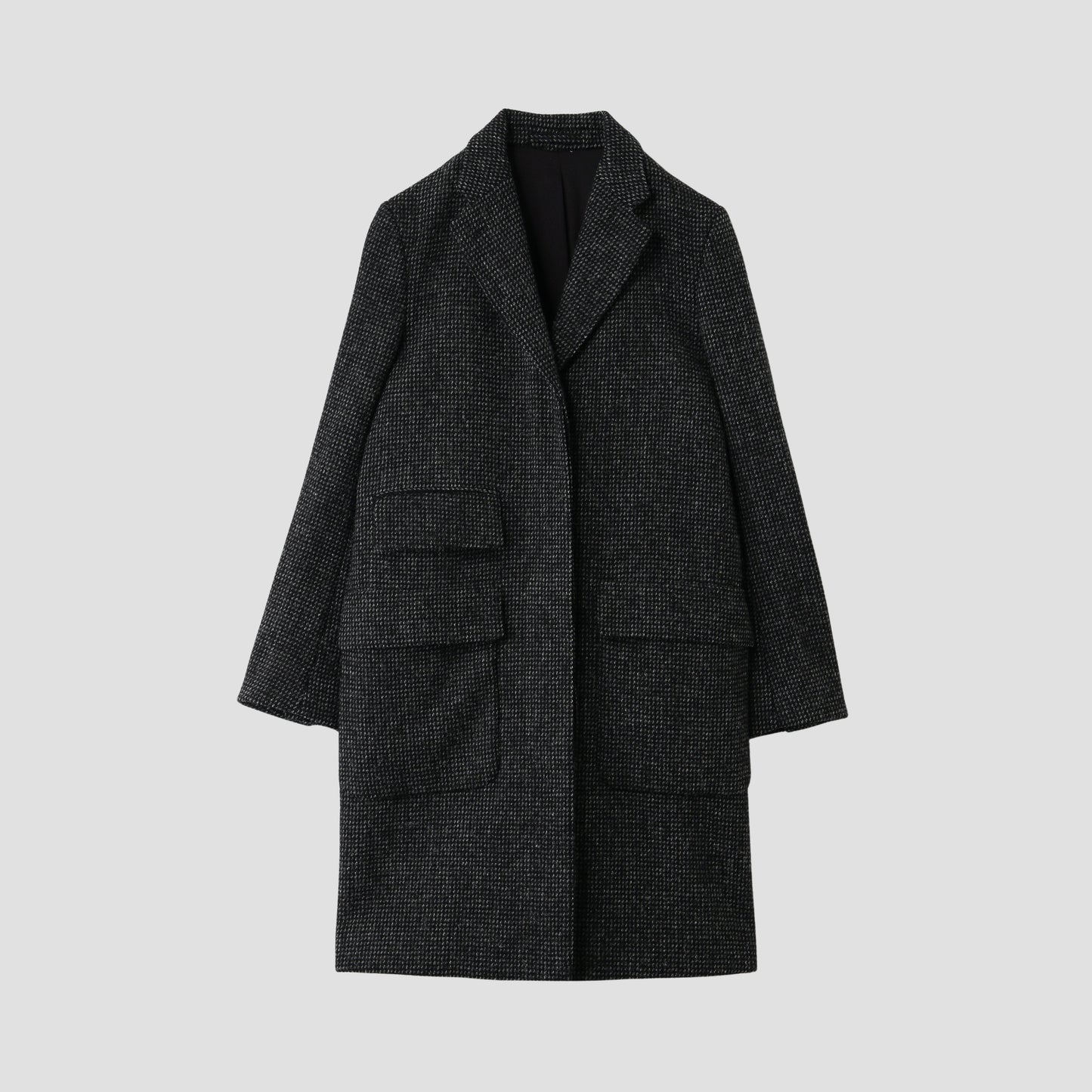 GRID HARRIS TWEED COAT