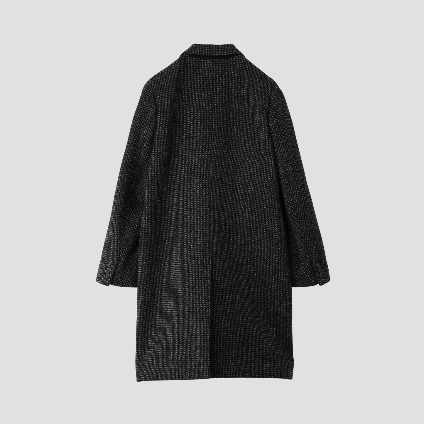 GRID HARRIS TWEED COAT