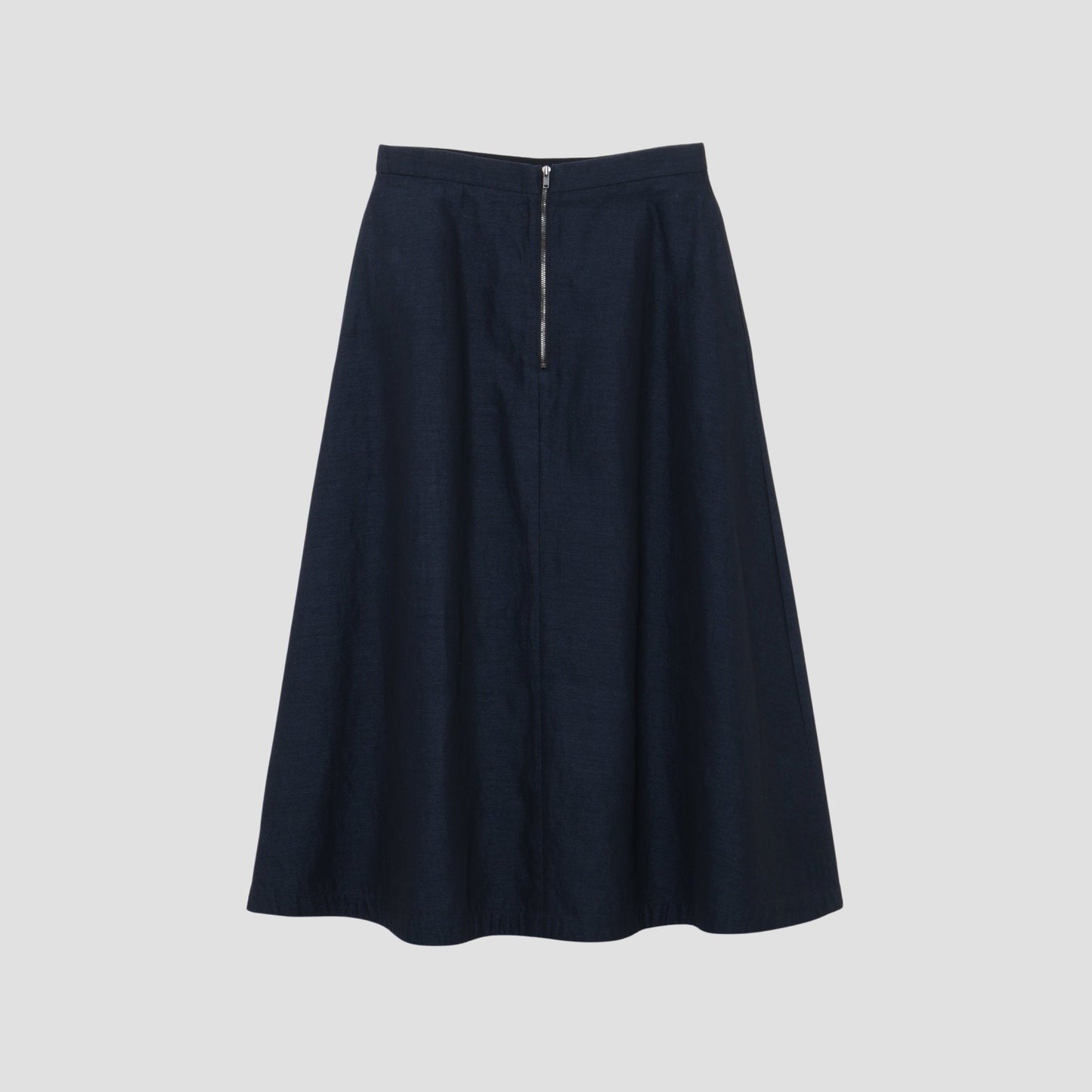 HIGH TWIST COTTON LINEN SKIRT