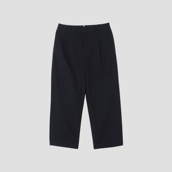 COTTON LINEN SILK TROUSERS