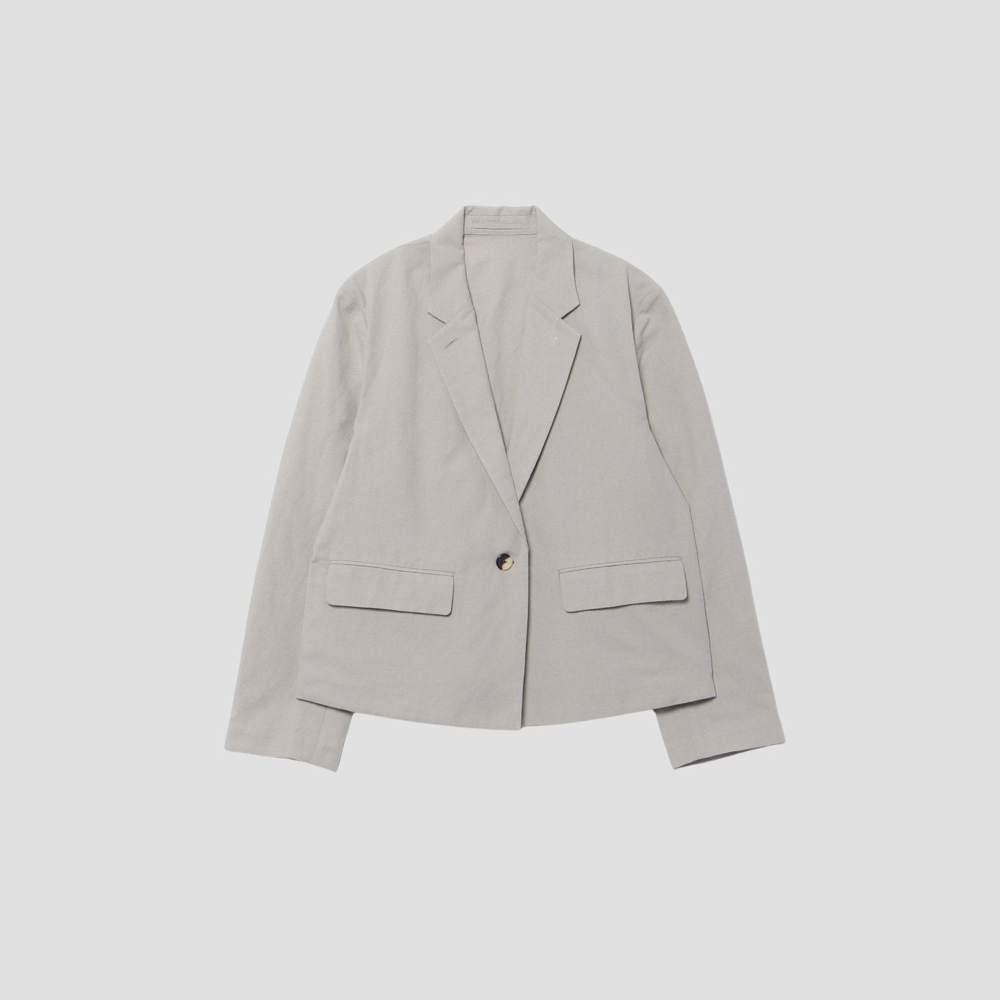 COTTON LINEN OXFORD JACKET