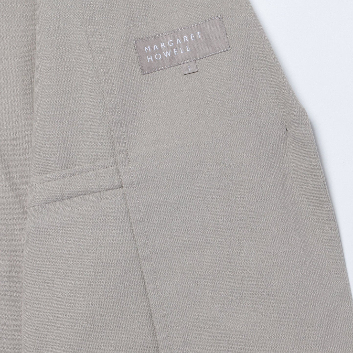 COTTON LINEN OXFORD JACKET