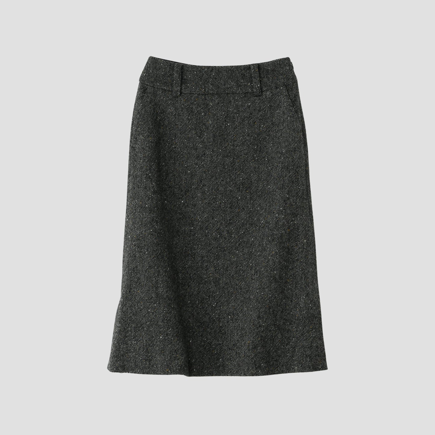 WOOL TWEED SKIRT