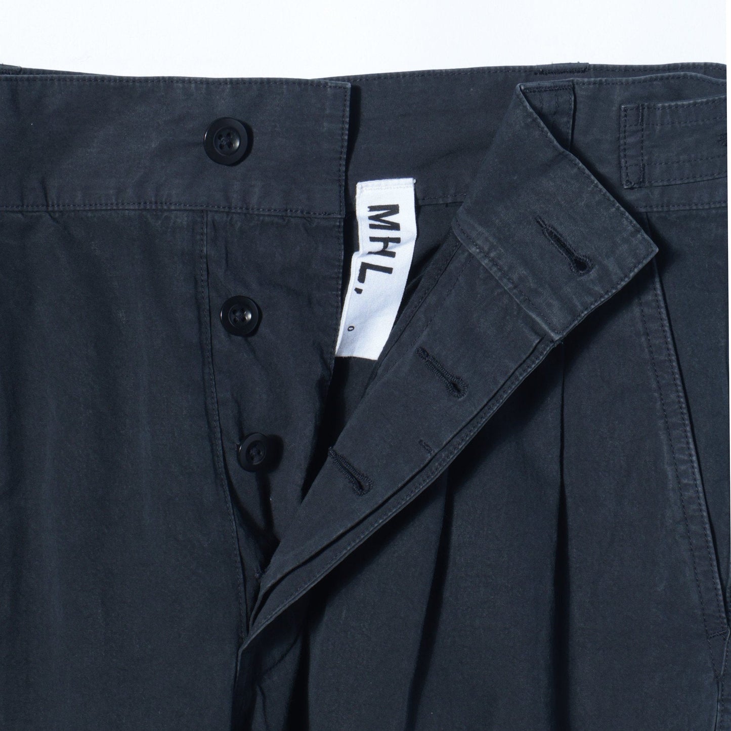 GARMENT DYE LIGHTWEIGHT PLAINWEAVE TROUSERS