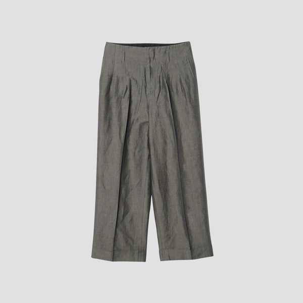 LINEN COTTON TROUSERS