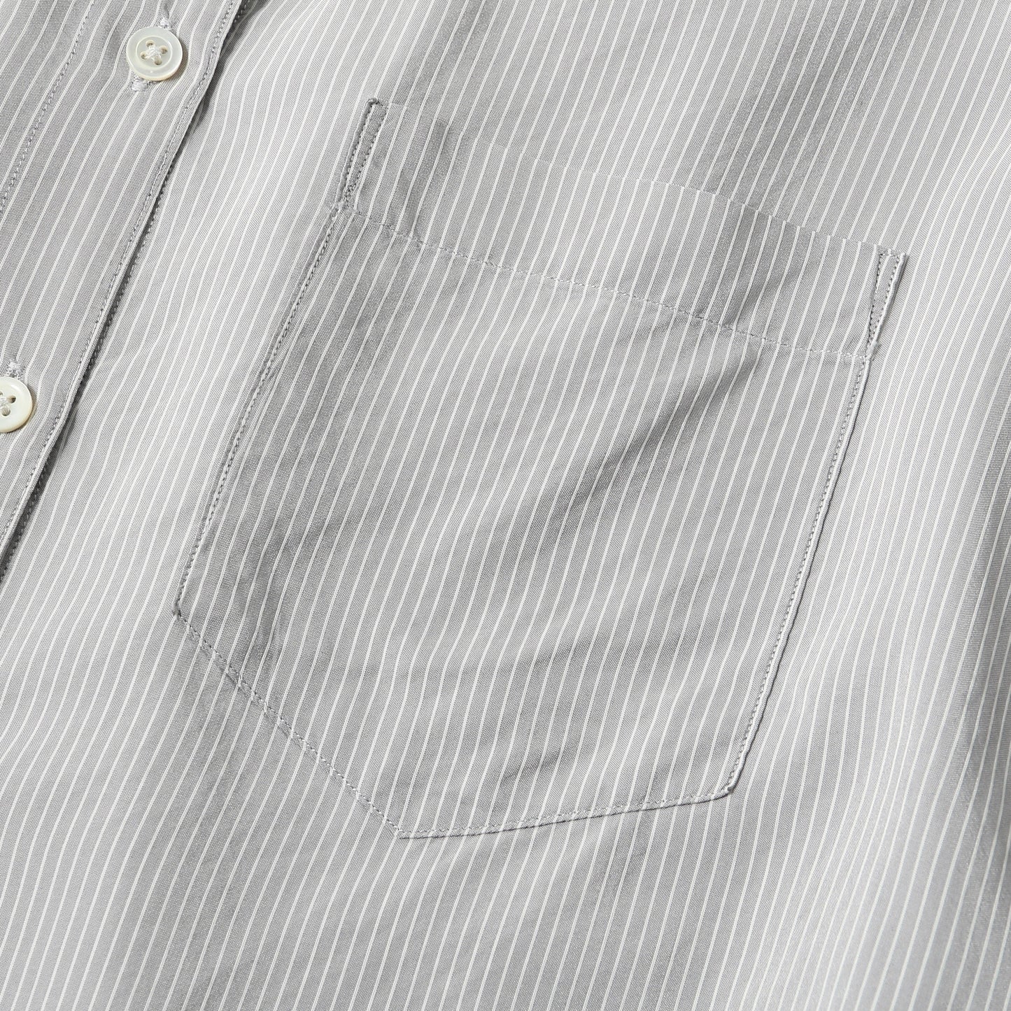 COTTON SILK STRIPE SHIRT