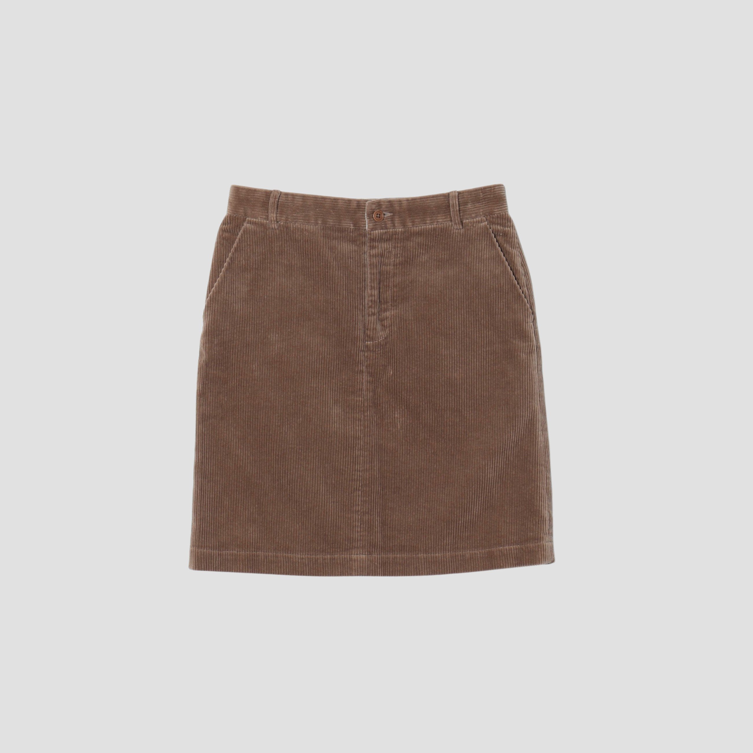 マーガレットハウエル　ウール　麻リネン スカート　ブラウン　サイズ2 スカート / II / BROWN(ブラウン) ｜ マーガレット・ハウエル 公式