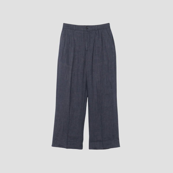 LINEN MELANGE TROUSERS