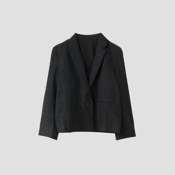 FINE WOOL FLANNEL JACKET