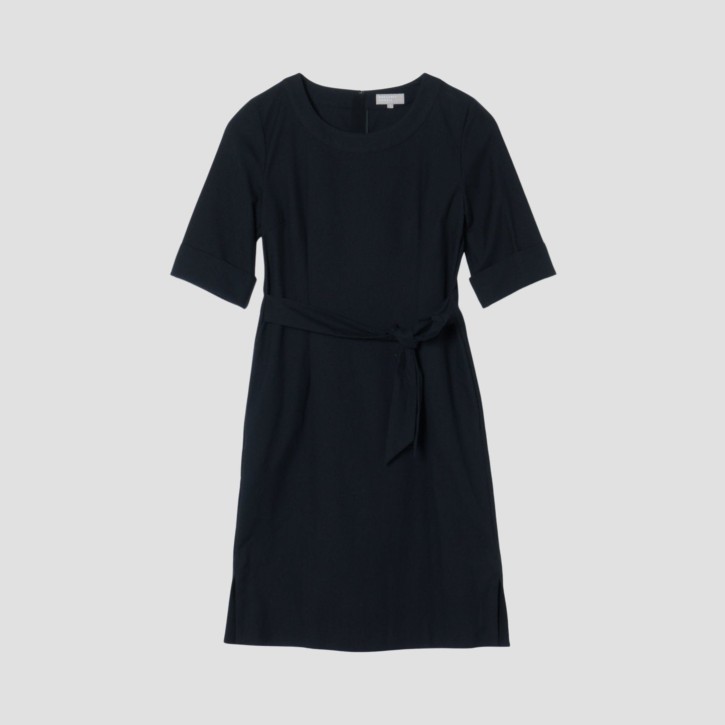 BRUSHED COTTON WOOL DRESS