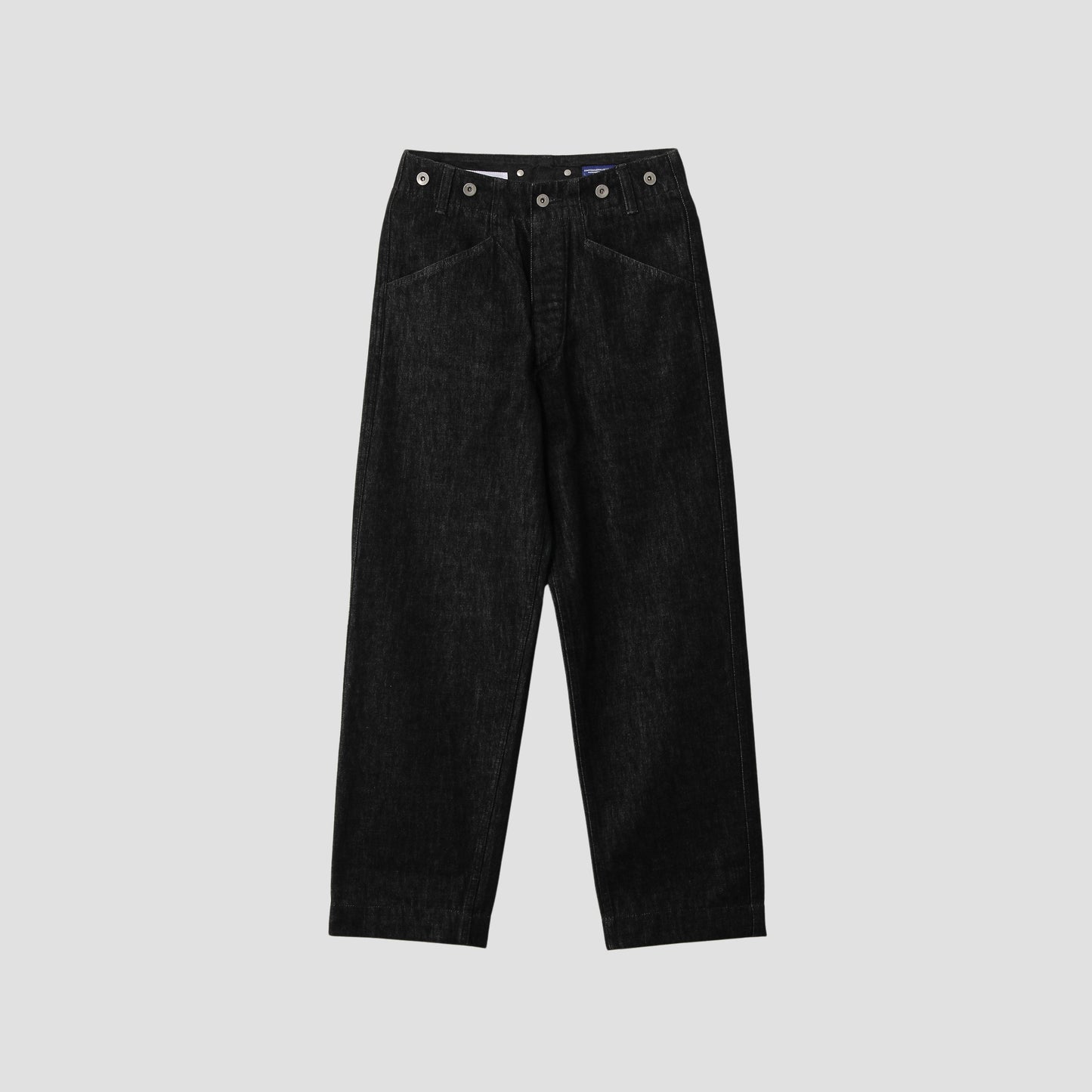 CANTON BLACK DENIM TROUSERS