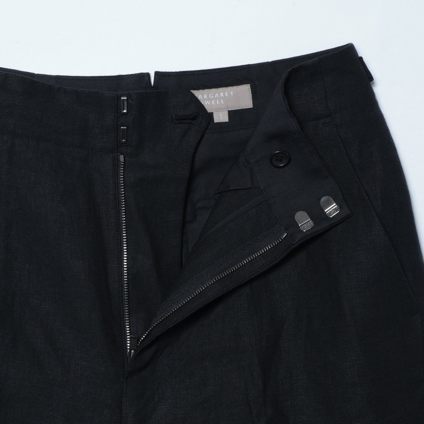 PLAIN LINEN TROUSERS