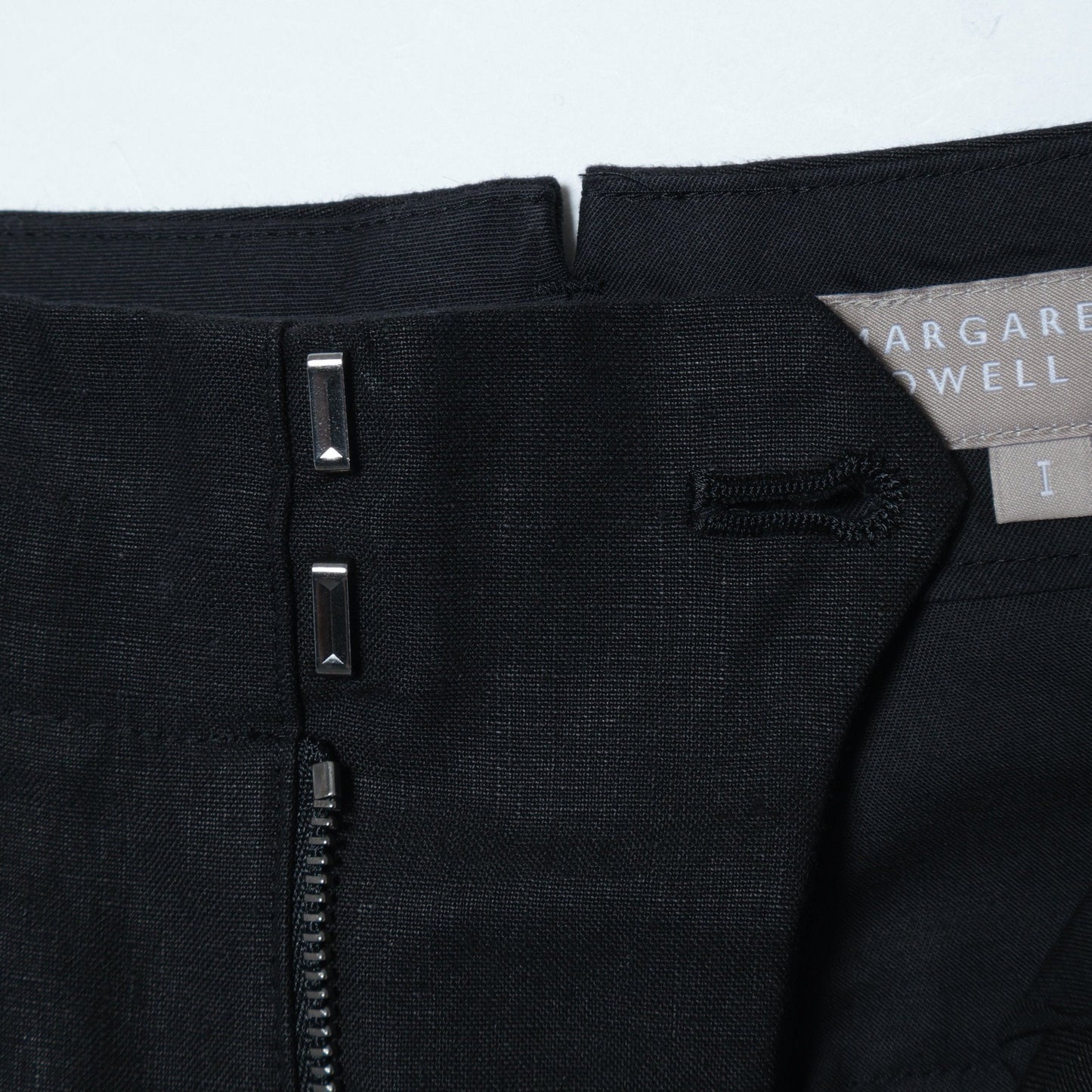 PLAIN LINEN TROUSERS
