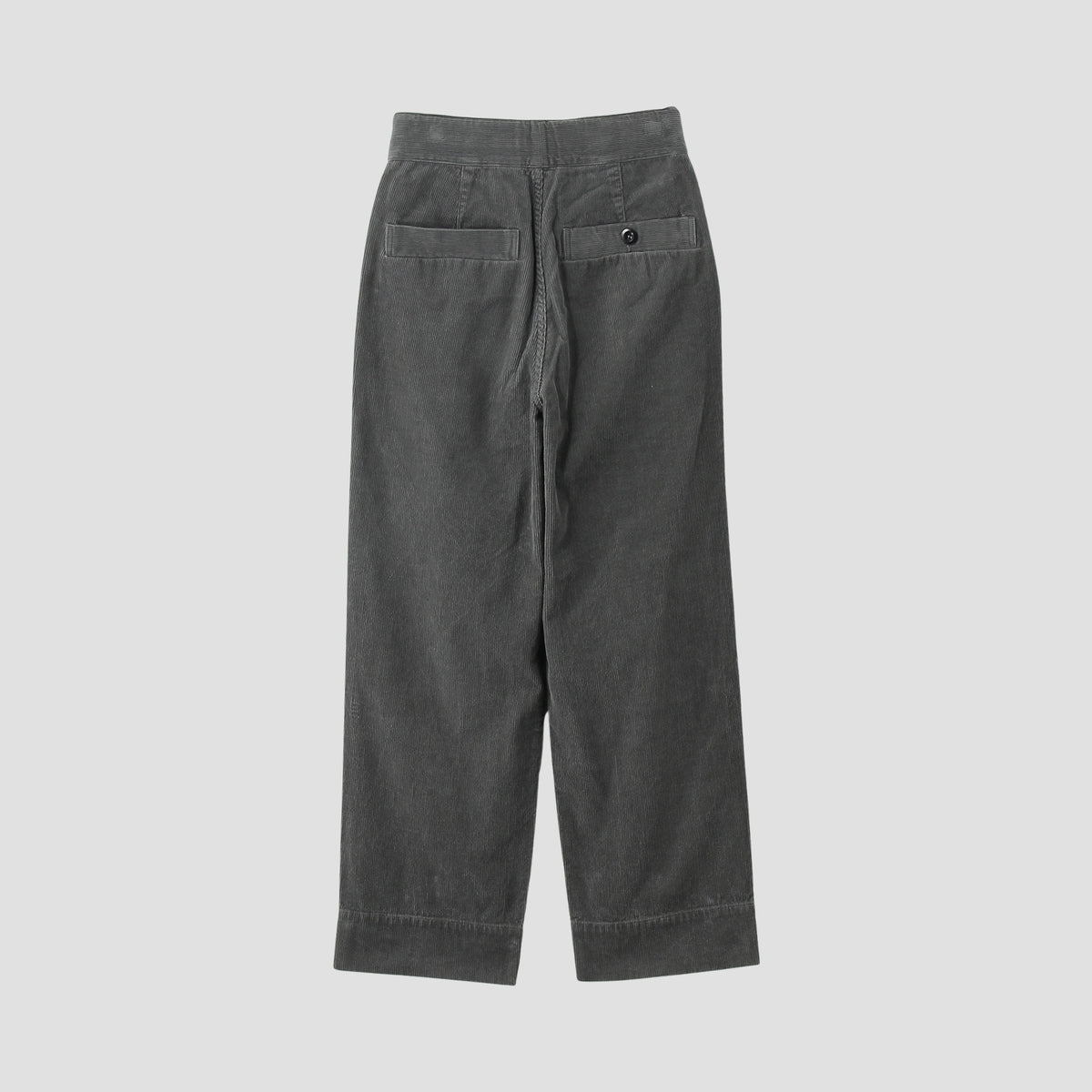 DRY COTTON NEEDLECORD TROUSERS