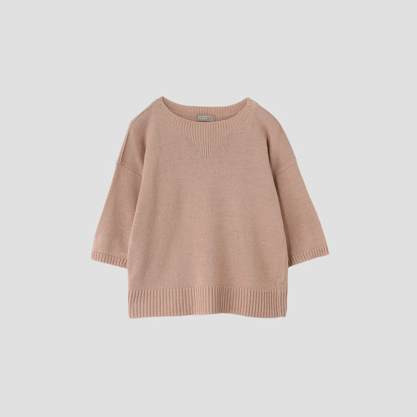 TWISTED LINEN COTTON KNIT