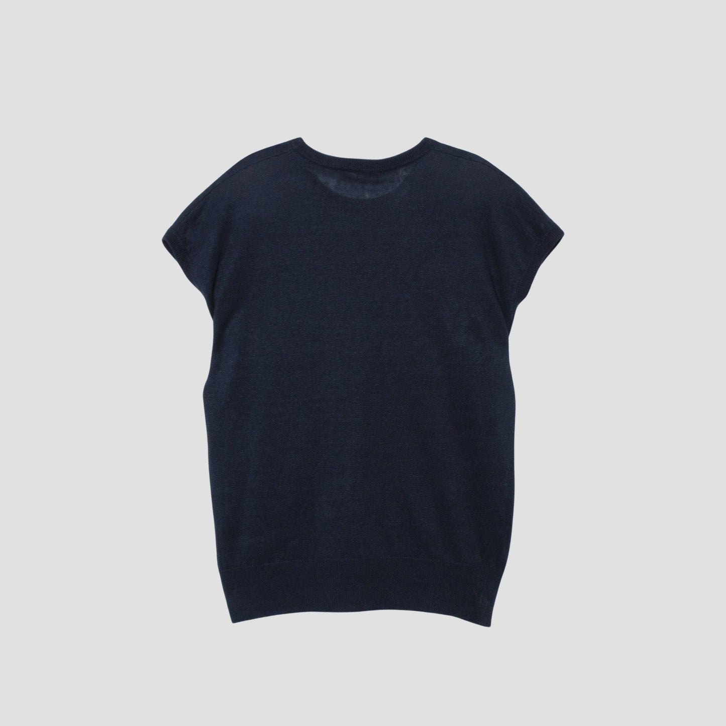 LINEN SLIPOVER KNIT
