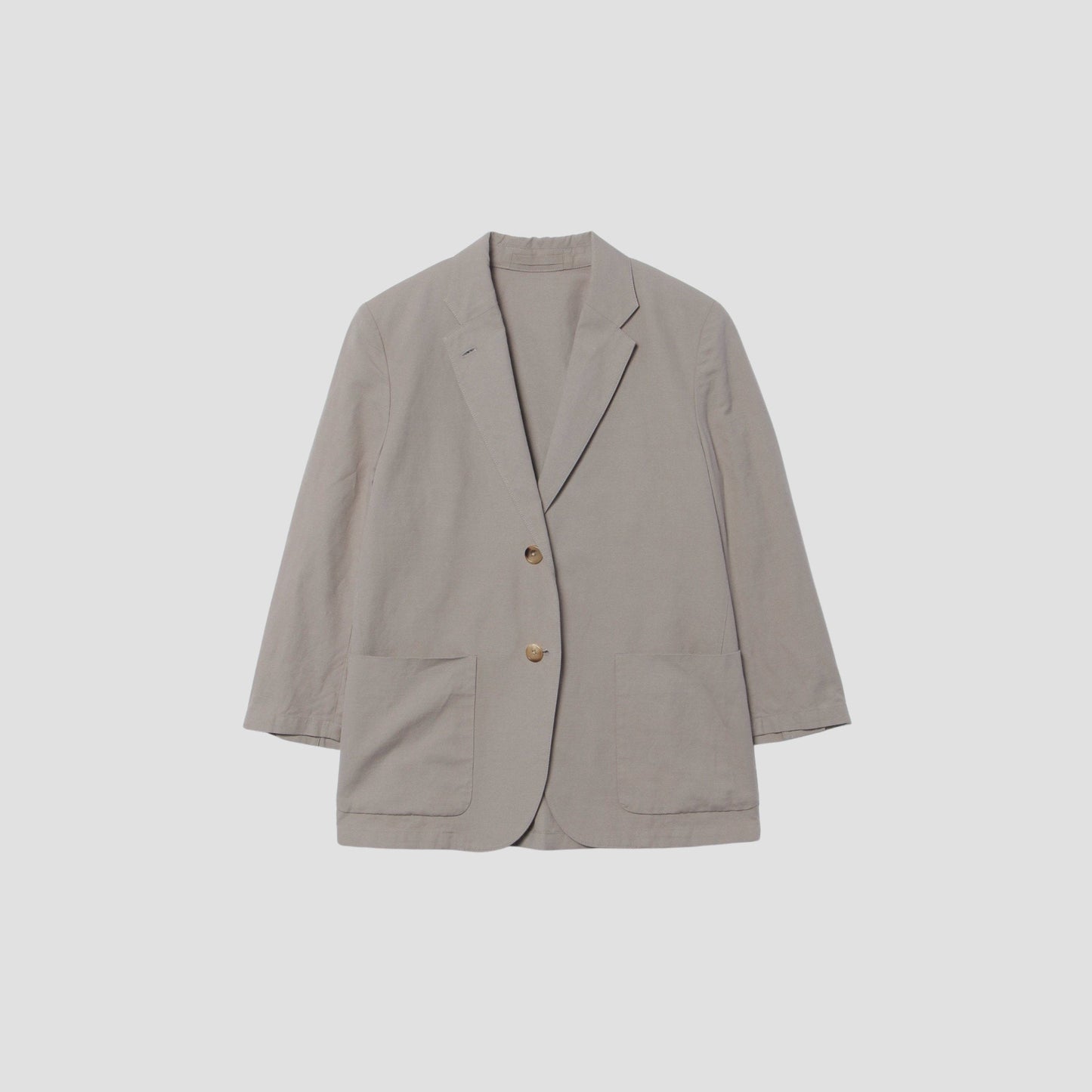 COTTON LINEN OXFORD JACKET