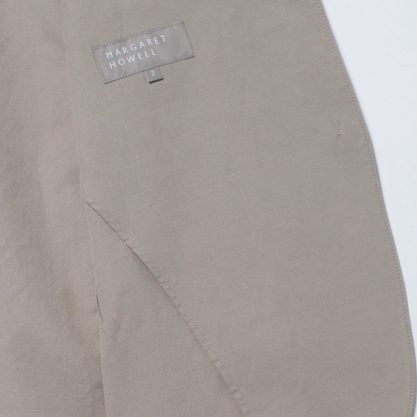 COTTON LINEN OXFORD JACKET
