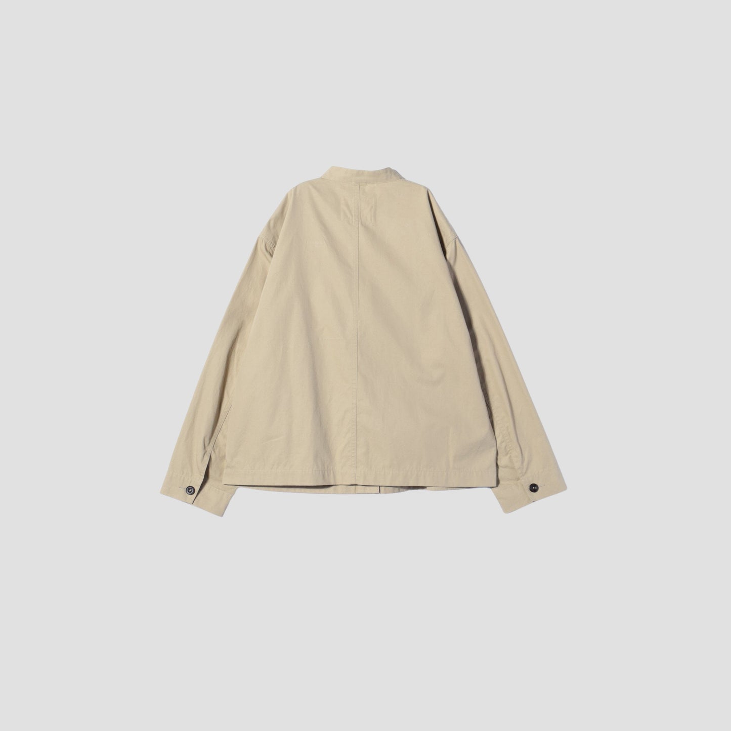 COMPACT COTTON PLAINWEAVE BLOUSON