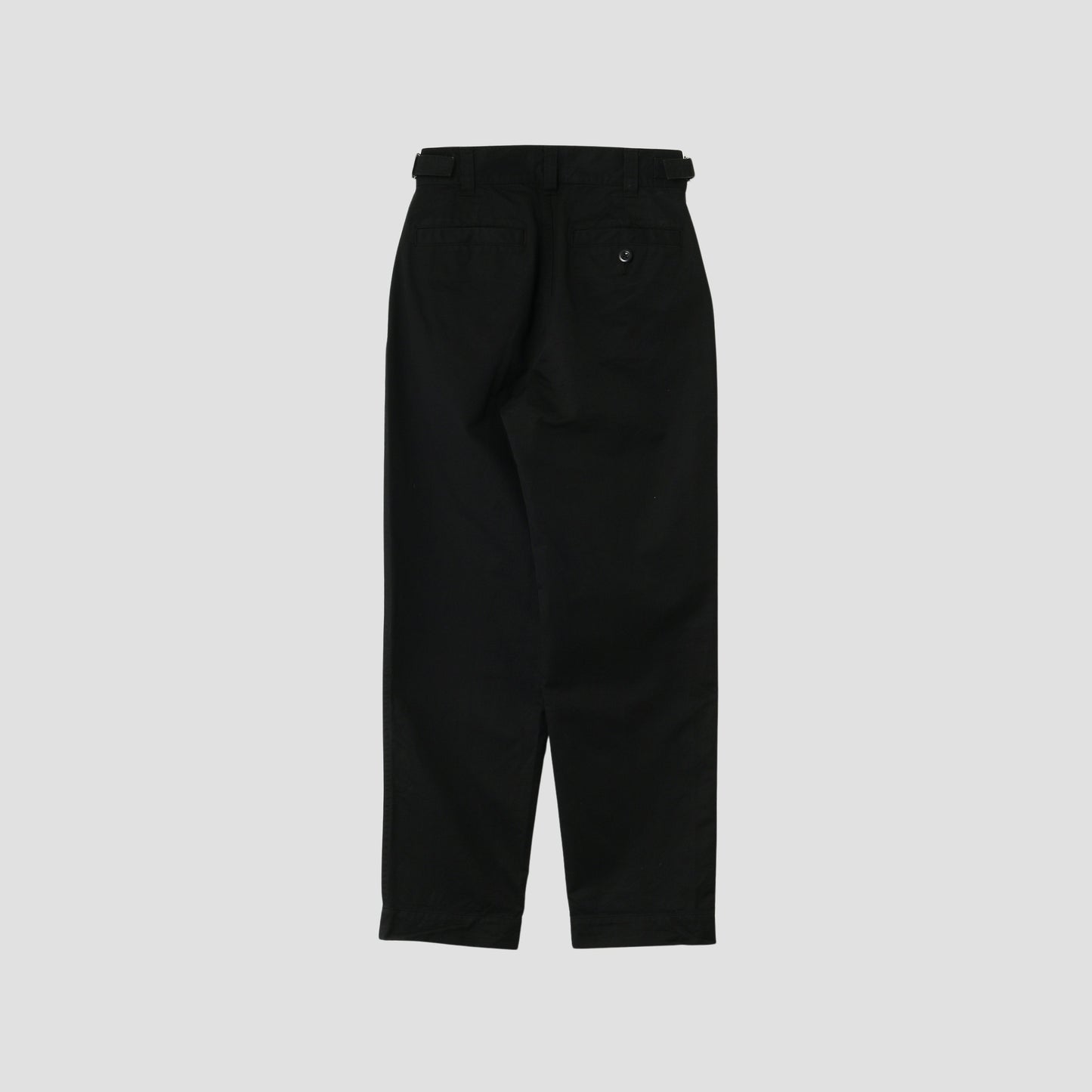 WASHED CHINO COTTON TROUSERS