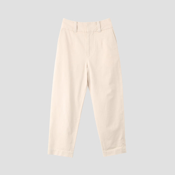 COTTON TWILL TROUSERS