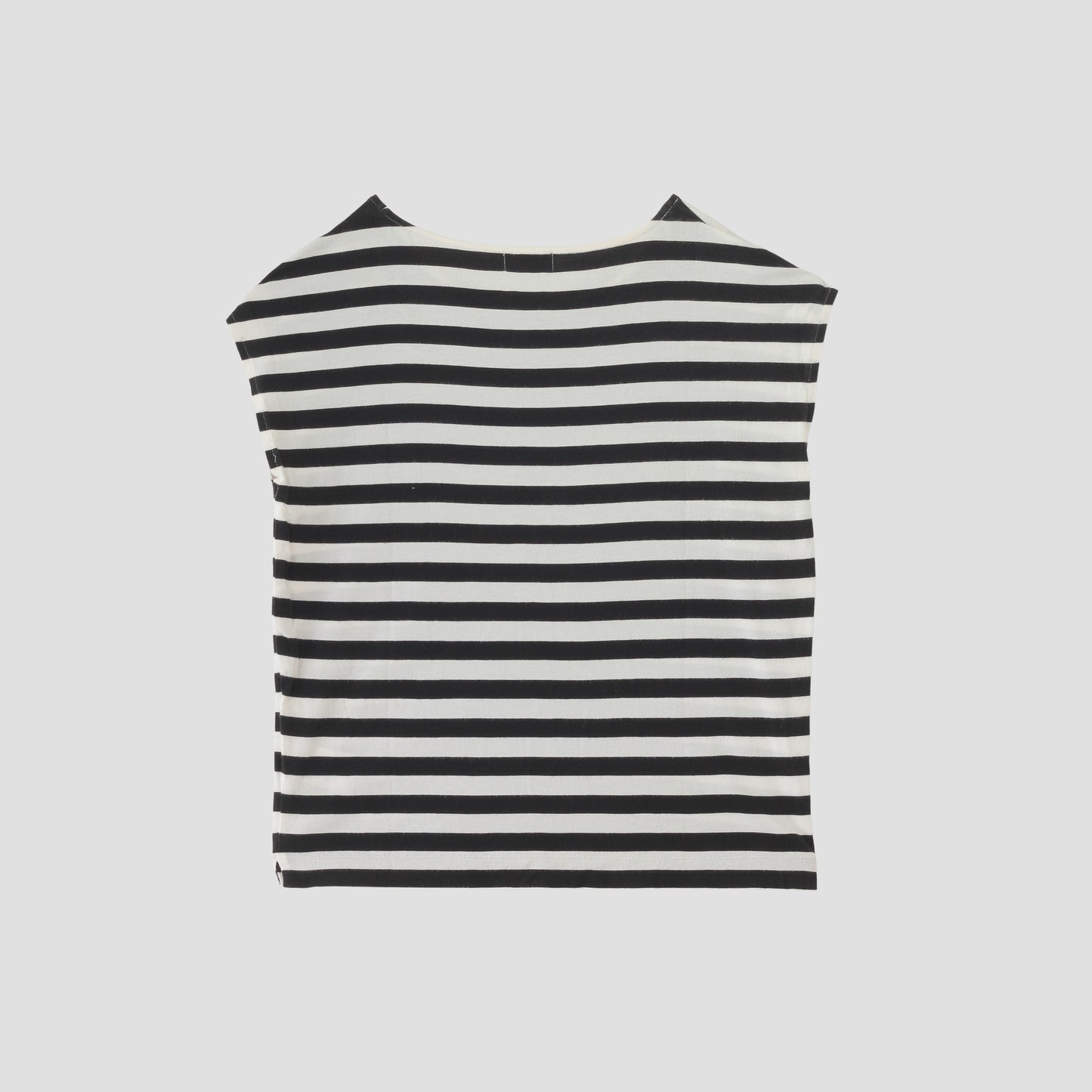 WIDE STRIPE COTTON JERSEY