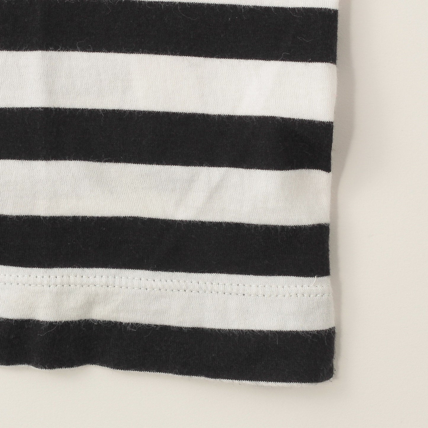 WIDE STRIPE COTTON JERSEY