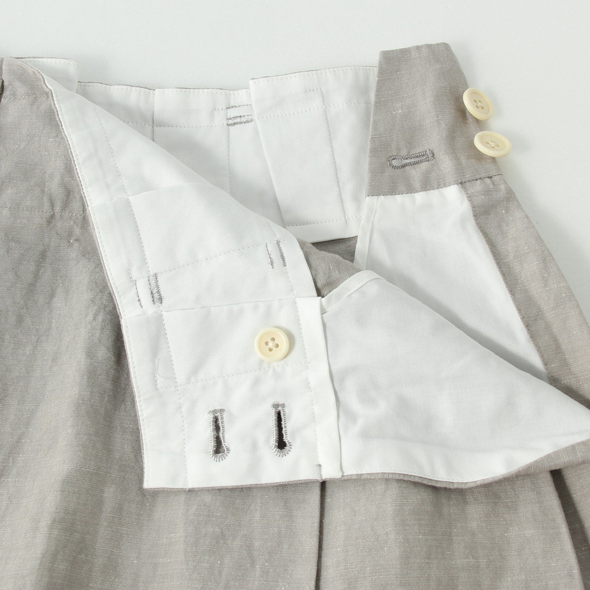 COTTON LINEN SKIRT