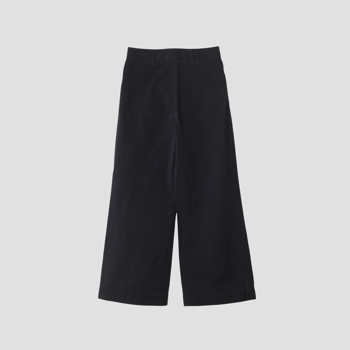 COTTON LINEN TWILL TROUSERS